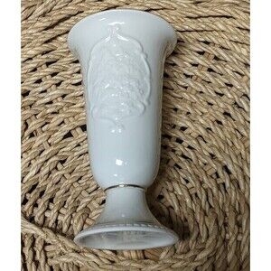 Vintage Wedding Promises Collection  by Lenox 7" Gold Trim Vase